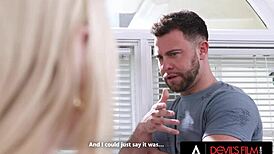 Kay Lovely's Lesbian Pussy Fucked by Big Cock