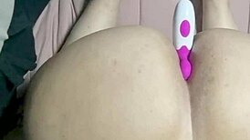 does chubby mature woman enjoy anal toy orgasm?