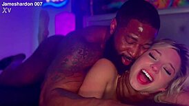 Hot blonde begs for creampie