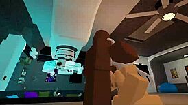 Shy Slut Gets Fucked On Roblox Condo With Monster Cock
