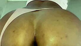 she cleaned the bathroom but got gaping ass full of cum