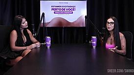 didy reis and tifany rocha in steamy group cast part 2 on sheer red