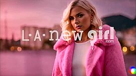 suggestive encounter of cute braced teen and step-dad