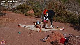 Granny's Turkey Gets Fucked In Holiday Costume
