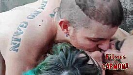 Two Hotties Feel Passion In Pool Ass Fuck