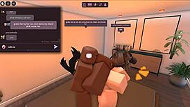 White girl cheated with bbc in roblox condo?