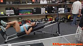 Ebony Pawnee Amateur Slammed And Facialized