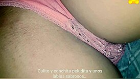 My wife's tasty ass and bushy pussy