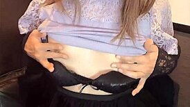 i'm a cute ladyboy masturbating quietly, oops i mean quietly