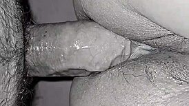 Homemade amateurs try anal in black and white with big cocks and orgasms