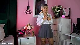 Caught by stepmom exposing secret kink