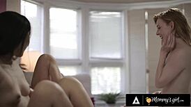 I can't beleive I'm discipling my stepbae Kimmy Kimm for being a lesbain like this with spanking and licking.