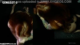 Sophia demonstrates great sucking power in this intriguing scene