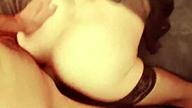 Erotic video with hot porno scenes in POV milf homemade