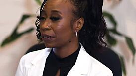 Sexy Masseuse Cures Back Pain by Sucking Cock Hungrily in Nuru Massage