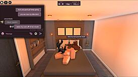 White girl cheated with bbc in roblox condo?