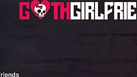 i had a cum-tastic time with my curvy tattooed goth girlfriend, she blowed me and we fucked rough and she squirted