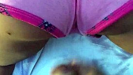 loirinha plays with sex toy anal fuck doll in parents' bathroom 😈🔥