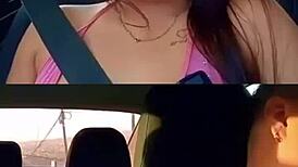 candy garay gettin so hot on way to mansion for castin uh putacalentura