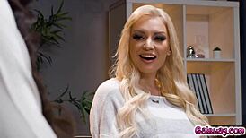 therapist penny barber fingers kenzie taylor's wet pussy till she squirts wild