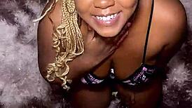 Intense Homemade Sex With Ebony Stepsister