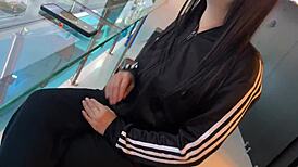 Picked up step-cousin for secret backyard hookup intrigue