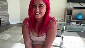 wanna feel my bratty stepsis hand stroke your cock til cum blast?