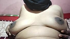 harami indian bhabhi flaunts huge natural tits with friend homemade tease