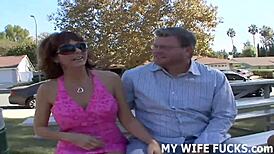 watch me ride real cock for orgasm while cuckold watches