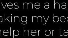 Sexy Step-Mom Gets Stuck While Making Bed In Tight Spot