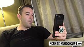 Horny guy pounds wife's sister with hardcore facial finish