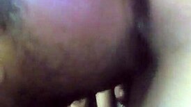 eating afrikaans white girl's tight wet pussy while she rides face