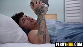 shhh stepdad's right next door but lolly dames can't resist ethan seeks' big cock 😈🔥