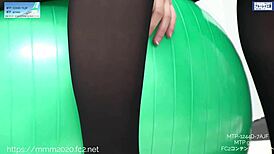 check out this pantyhose fetish shoot from japan