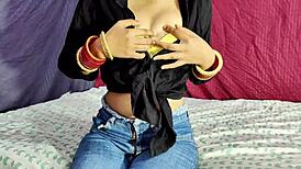 stepsis nangi body makes stepbro crazy with dirty talk anal