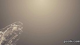 adorable cute idol's yummy cunt drowned in warm piss splatters fetish hardcore