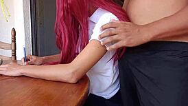 Stepmom and stepsis homemade anal double fuck at uni 🔥🍑