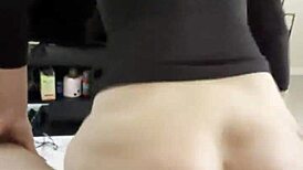 Step Mom's Emotional Ride on Step Son's Dick While Relaxing