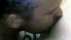 eating afrikaans white girl's tight wet pussy while she rides face