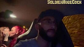 uhh they gotta suck my dick just to pay for the damn ride home... bisexual blowjob payoff!