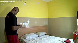 Married teen gives tight ass to horny lover