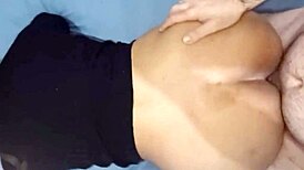 estilo perrito slamming this juicy latina bbw pussy making her squirt hard... damn she milks all my cum!