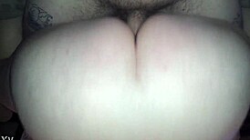 Blonde big ass beauty rides fat cock with passion