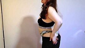 cute chubby latina spreads tight asshole wide for your nasty ass worship!