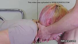 think this kinky ass-licking bdsm kitten needs awkward anal asylum treatment?