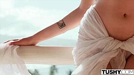 tushy anal yoga babe with tight ass and small tits rides deepthroat doggystyle spooning craving ass to mouth fillup