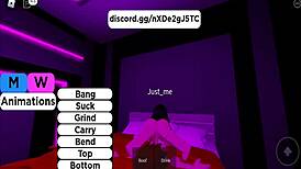 cojiendo mi putita en roblox 😈🔥 she loves it rough!