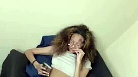 Jada streams live panty tease session