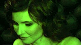 jeny smith's red corset stockings tease, wanna see her legs spread??