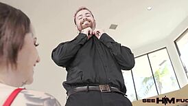 Inked logan xander flips val steele into reverse piledriver frenzy